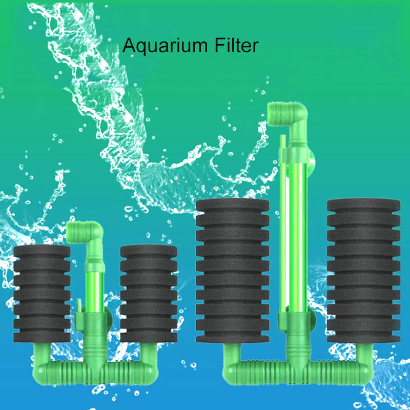 Aquarium Planted Filter - Aquarium Bio-Spong Filter Fish Tank Air