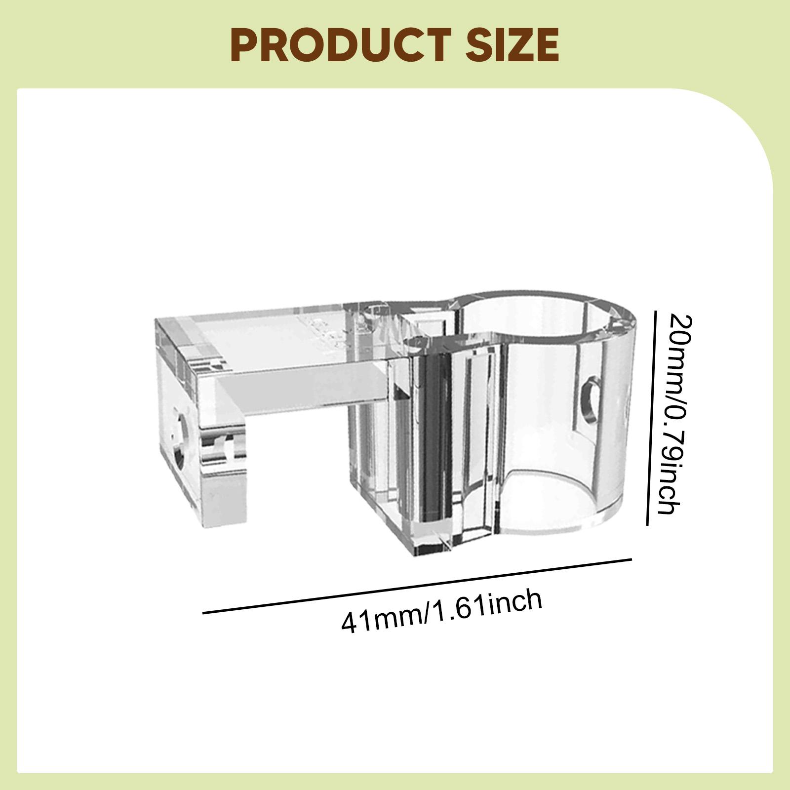 Planted Aquarium Materials - Clear Hanging Aquarium Plant Holder PC