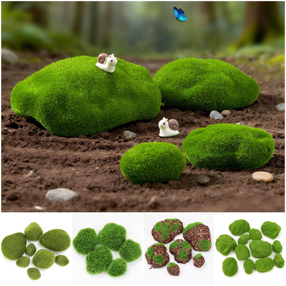 2/4/6/10PCS Green Artificial M - Planted Aquarium Models บทวิจารณ์และราคา