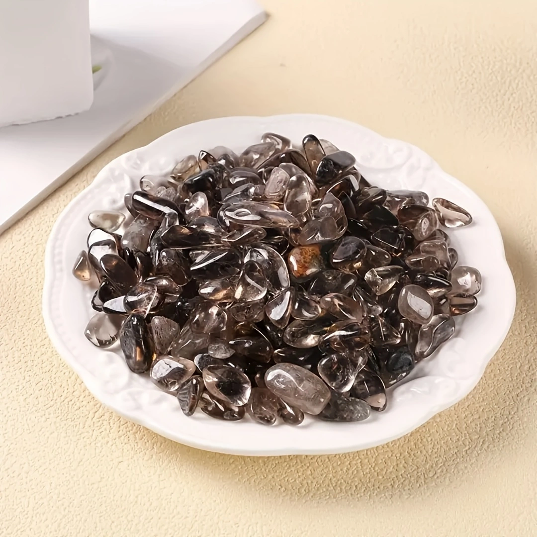 Smoky Quartz Crystal Chips,Irr - Planted Aquarium Materials บทวิจารณ์และราคา