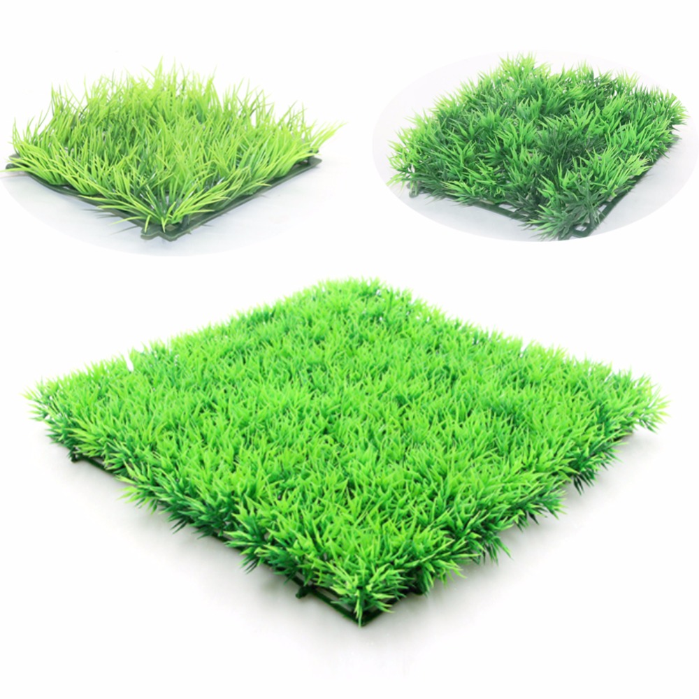 Artificial Green Grass Plant L - Planted Aquarium Materials บทวิจารณ์และราคา