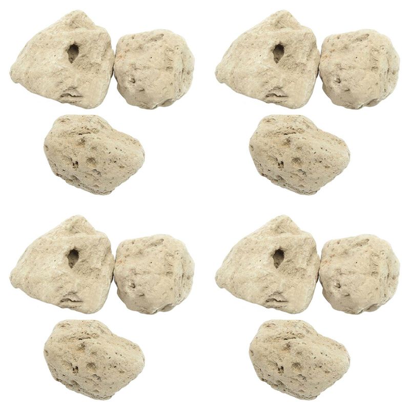 12Pcs Floating Real Rocks Aqua - Planted Aquarium Models บทวิจารณ์และราคา