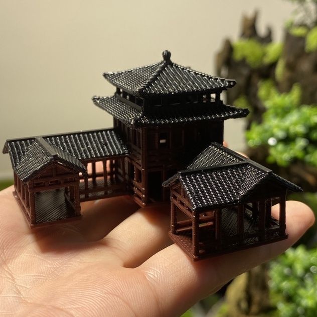 Plastics Chinese Style Ancient - Planted Aquarium Models บทวิจารณ์และราคา