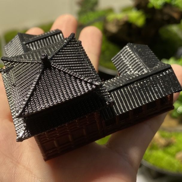 Plastics Chinese Style Ancient - Planted Aquarium Models บทวิจารณ์และราคา