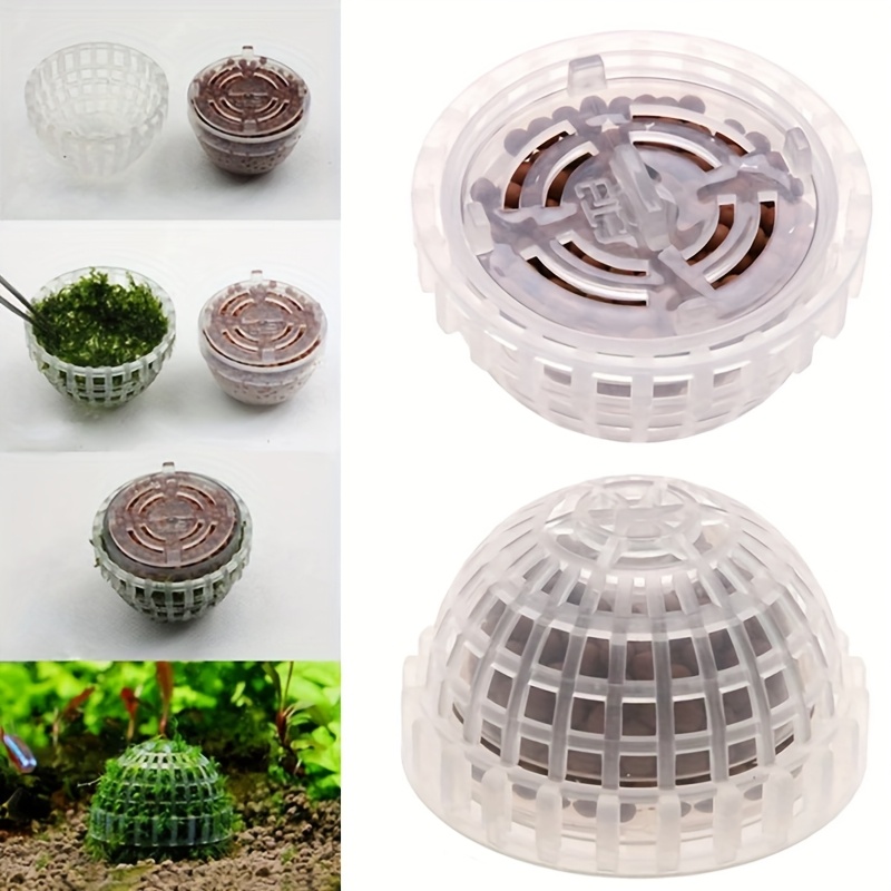 2/4pcs Aquarium Moss Ball Hold - Planted Aquarium Models บทวิจารณ์และราคา