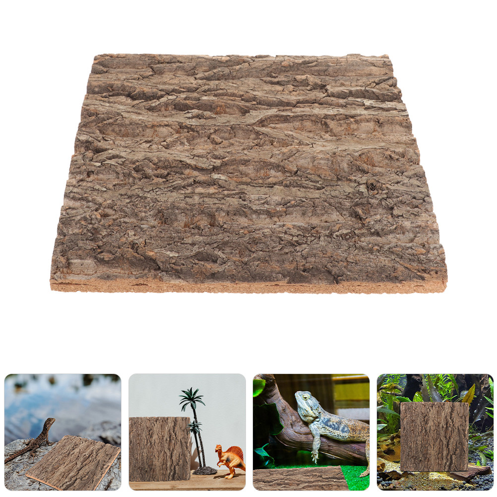 2Pcs Natural Cork Bark Backgro - Aquarium Planted Wall บทวิจารณ์และราคา