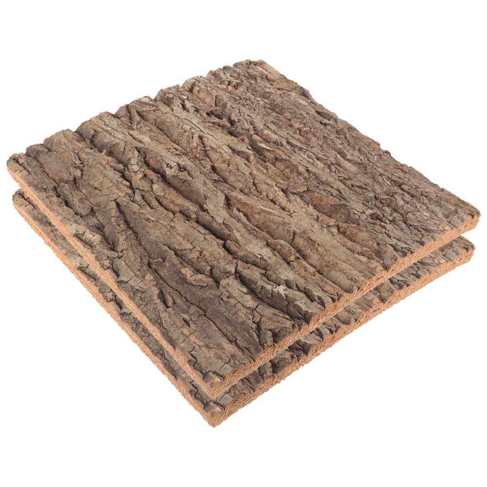 2Pcs Natural Cork Bark Backgro - Aquarium Planted Wall บทวิจารณ์และราคา