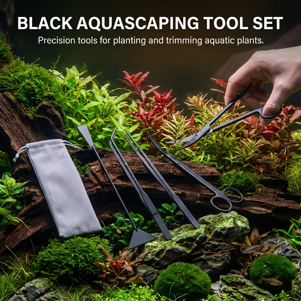 Stainless Steel Aquarium Tools - Planted Aquarium Cleaning Kit บทวิจารณ์และราคา