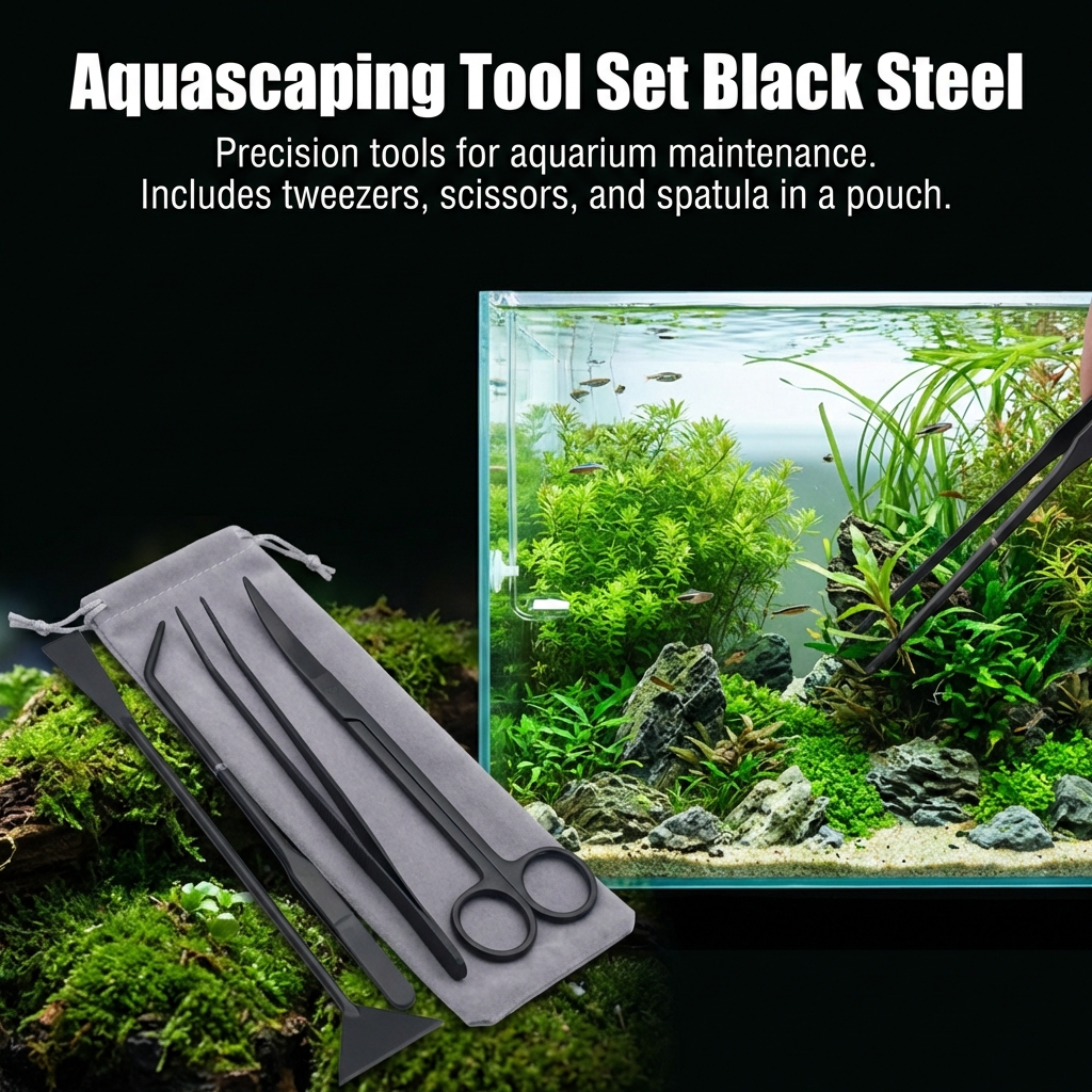 Stainless Steel Aquarium Tools - Planted Aquarium Cleaning Kit บทวิจารณ์และราคา
