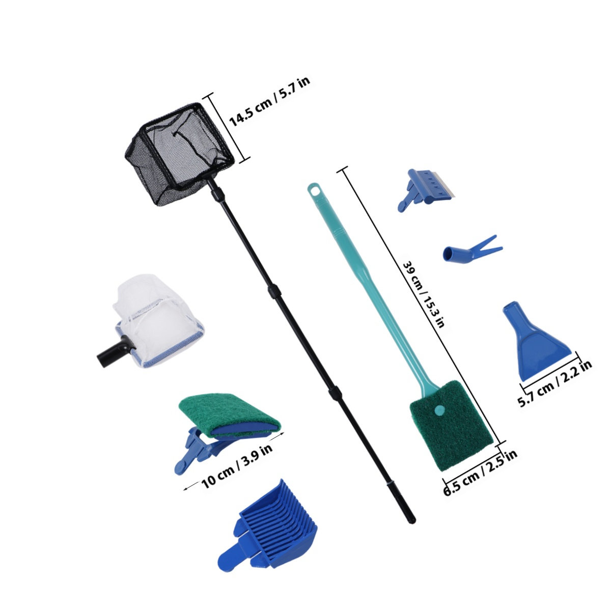 6 in 1 Fish Tank Cleaning Kit  - Planted Aquarium Cleaning Kit บทวิจารณ์และราคา