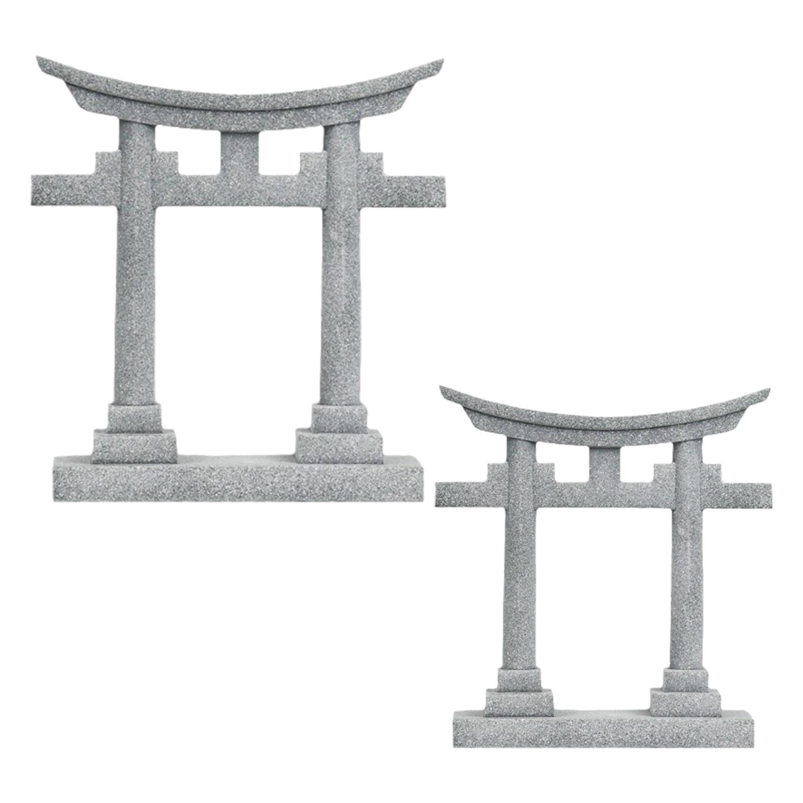 Japan Torii Gate Shrine Model  - Planted Aquarium Models บทวิจารณ์และราคา
