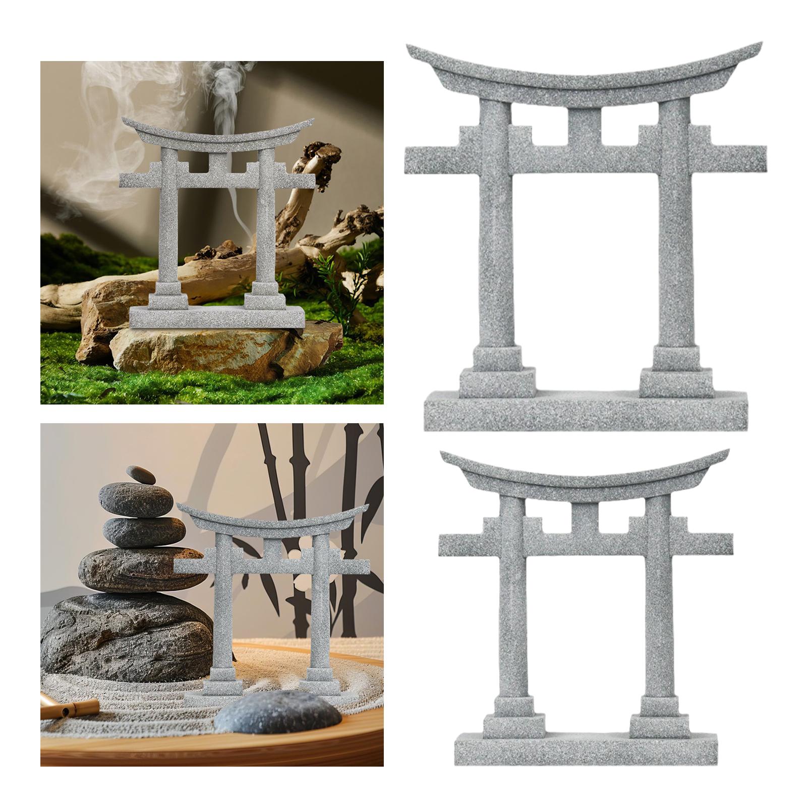 Japan Torii Gate Shrine Model  - Planted Aquarium Models บทวิจารณ์และราคา