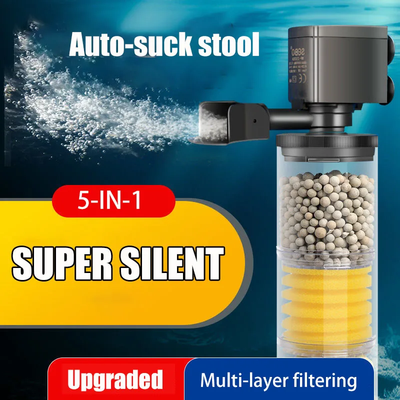 220V 50Hz Silent Filter for Aq - Aquarium Planted Filter บทวิจารณ์และราคา