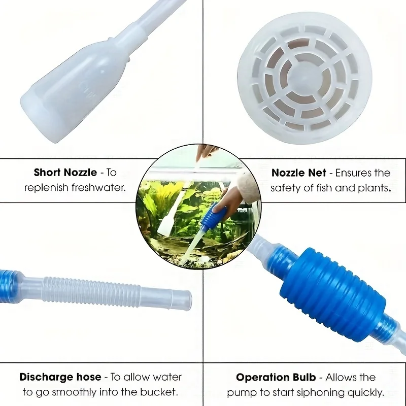1.4m Fish Tank Aquarium Water  - Planted Aquarium Cleaning Kit บทวิจารณ์และราคา