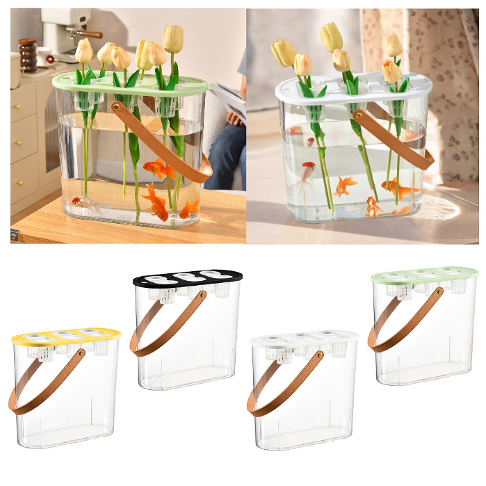 Hydroponic Planting Box 6 Hole - Aquarium Plant Nursery บทวิจารณ์และราคา