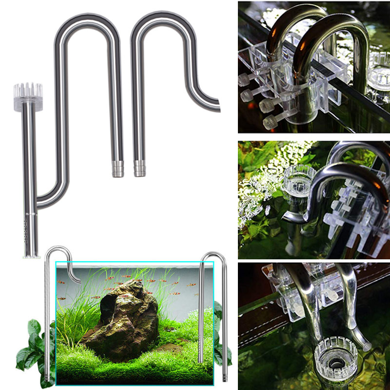 New Fish Tank Lily Pipe Stainl - Aquarium Planted Filter บทวิจารณ์และราคา