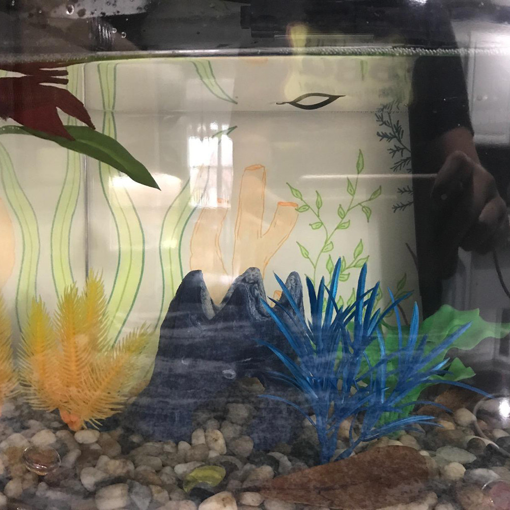 Fish Tank Aquarium Artificial  - Planted Aquarium Materials บทวิจารณ์และราคา
