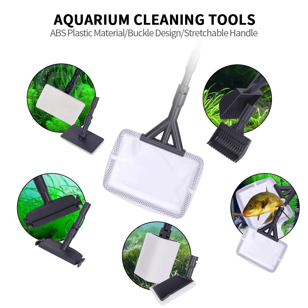 6 in 1 Aquarium Cleaning Tools - Planted Aquarium Cleaning Kit บทวิจารณ์และราคา