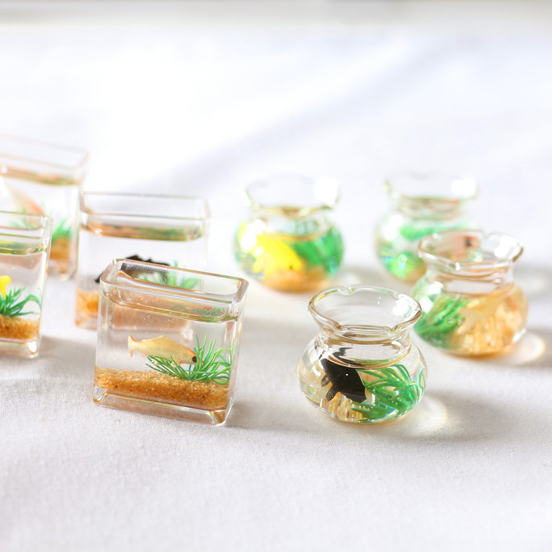 1Pc 1:12 Mini DollHouse Simula - Planted Aquarium Models บทวิจารณ์และราคา