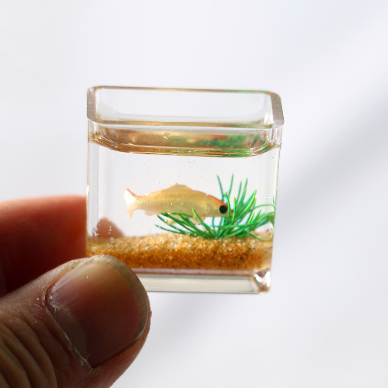 1Pc 1:12 Mini DollHouse Simula - Planted Aquarium Models บทวิจารณ์และราคา