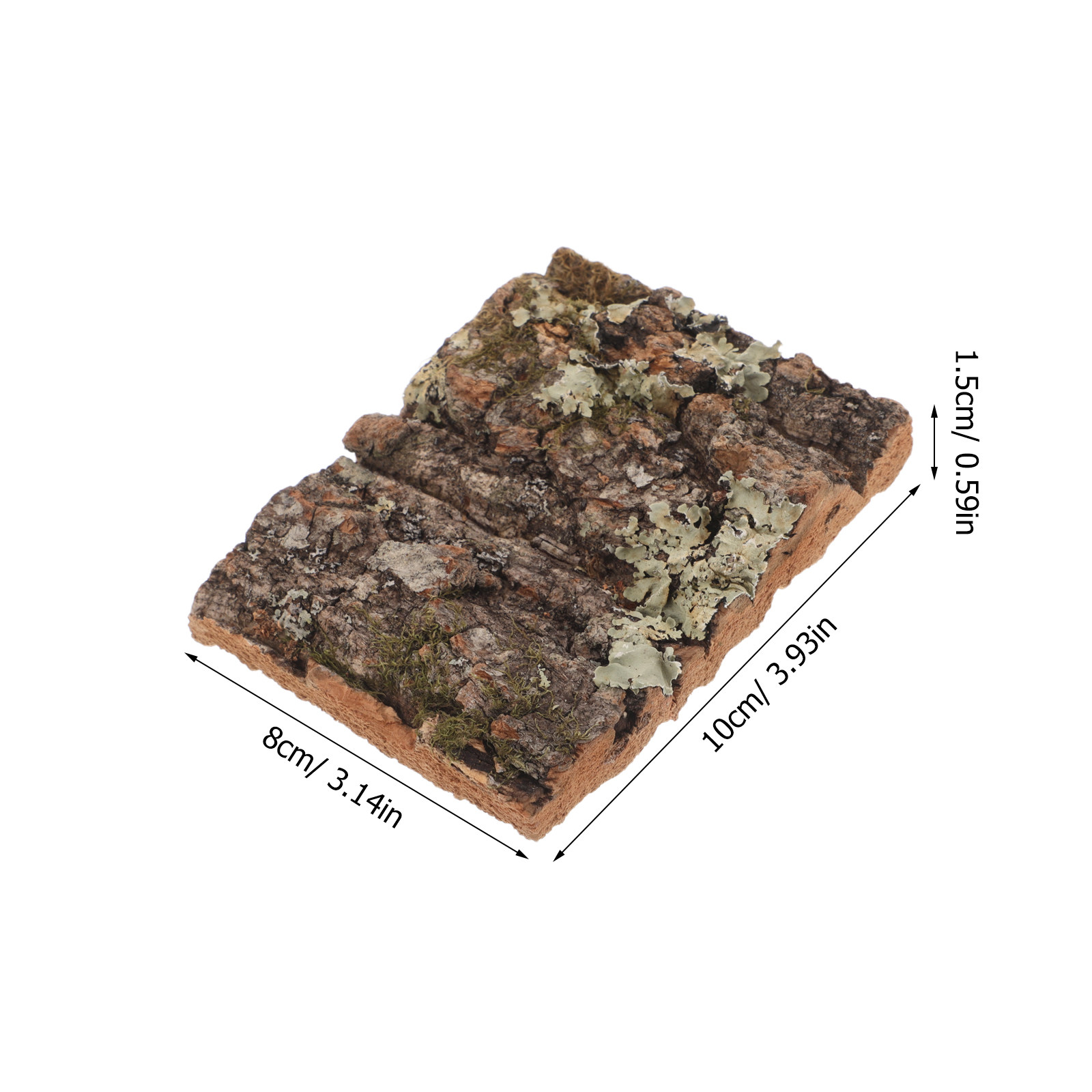 Cork Bark Tree Bark Color Terr - Aquarium Planted Wall บทวิจารณ์และราคา